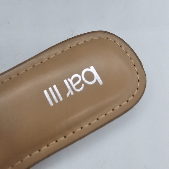 Bar III Women's Pecanna Open Toe Casual Slide Sandals Studded Nude Size 5.5M - Picture 5 of 12